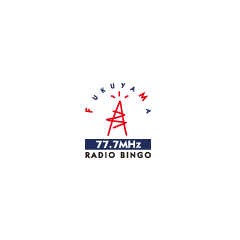 Radio Radio Bingo (レディオBINGO, JOZZ8AA-FM, 77.7 MHz, Fukuyama, Hiroshima)